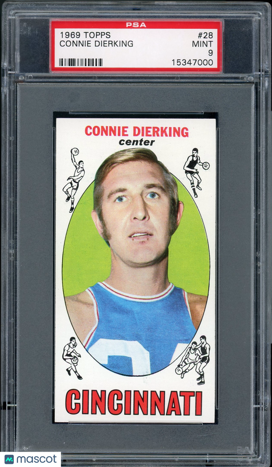 1969 Topps CONNIE DIERKING #28  PSA 9