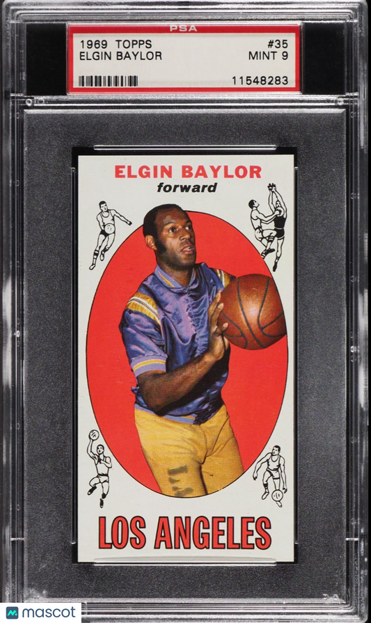 1969 Topps Elgin Baylor #35  PSA 9