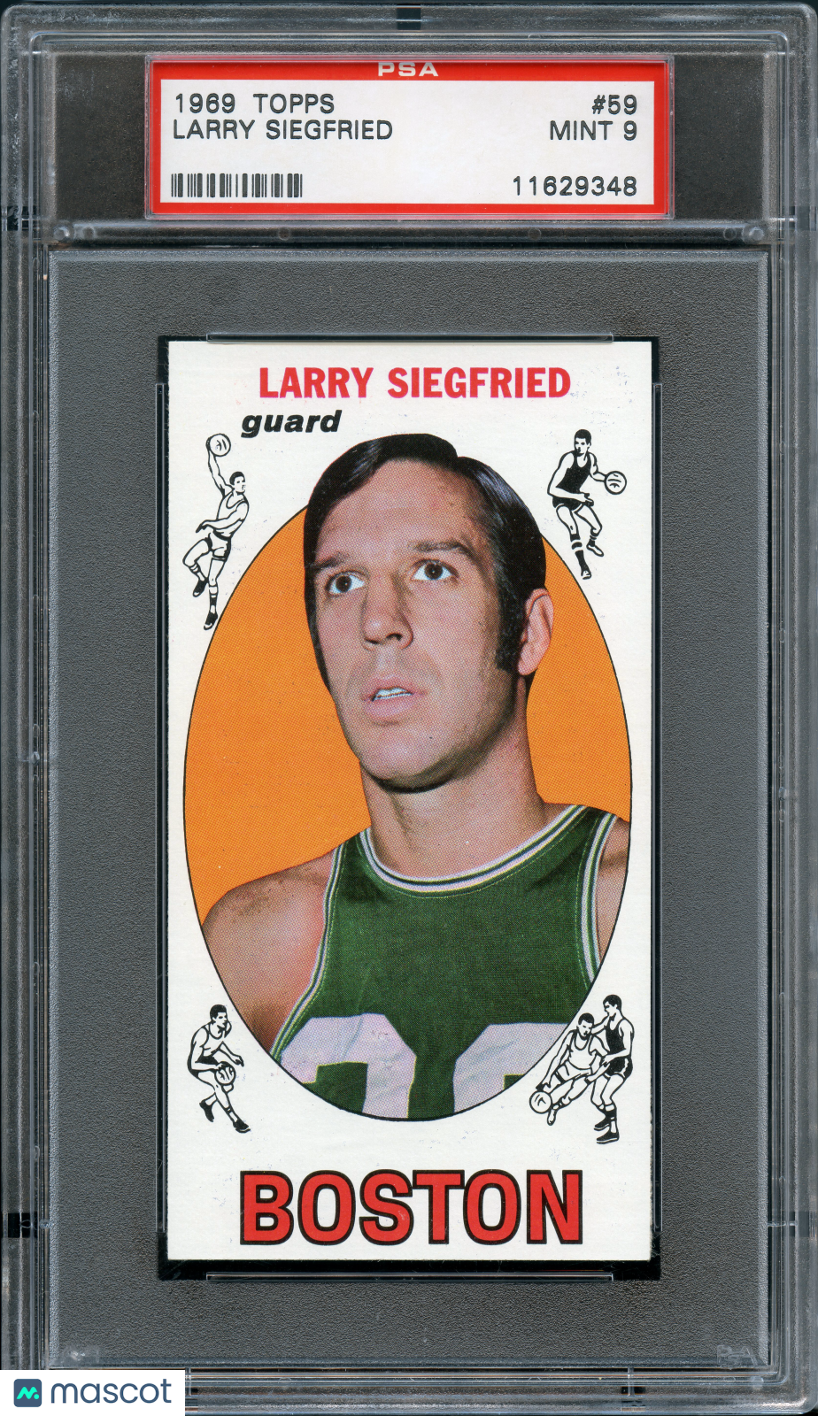 1969 Topps basketball Larry Siegfried #59 PSA 9