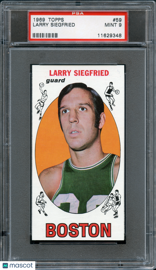 1969 Topps basketball Larry Siegfried #59 PSA 9