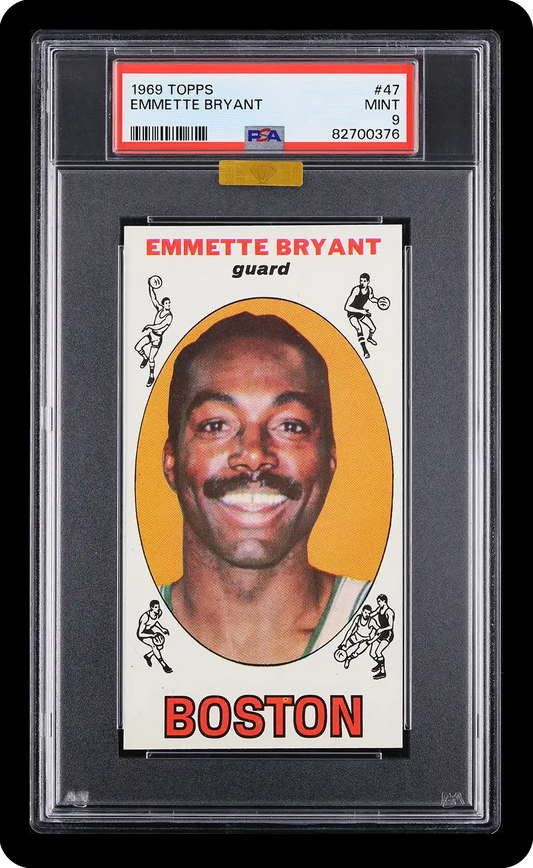 1969 Topps Basketball Emmette Bryant #47 MBA Gold PSA 9